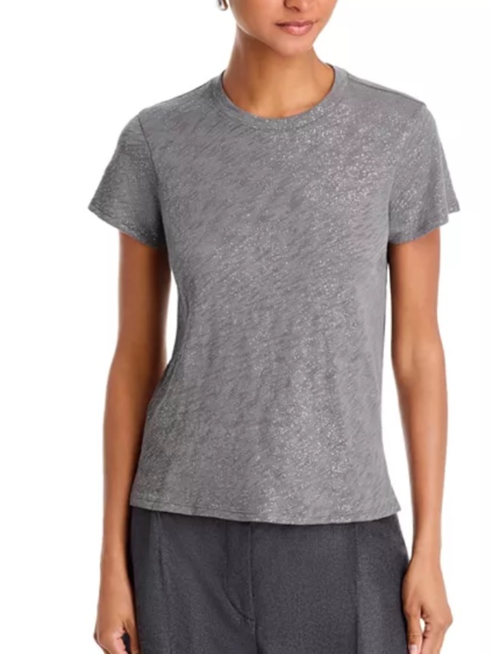 ATM Schoolboy Slub Tee with Foil. Small